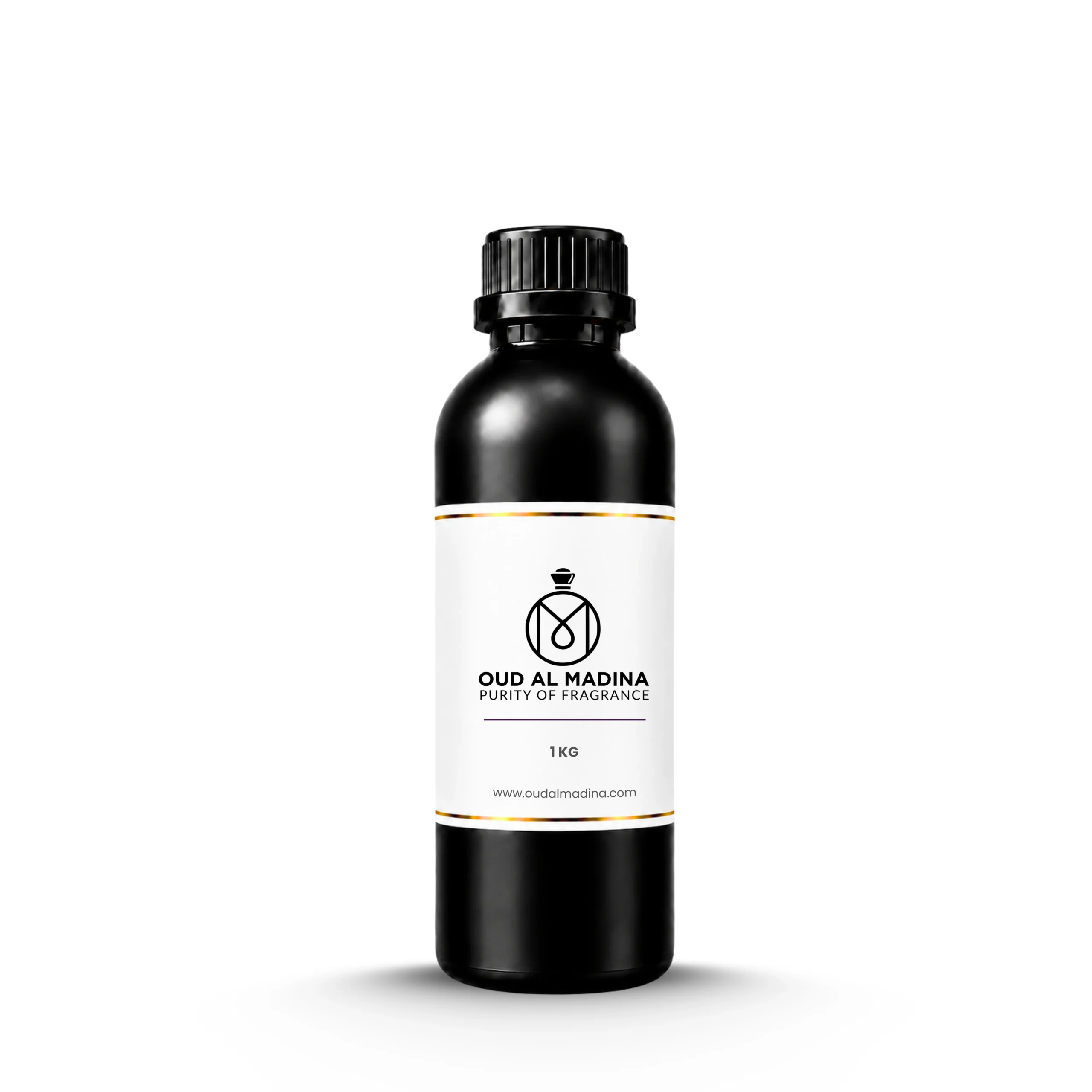 Oud Al Madina black1 kg fragrance oil product bottle
