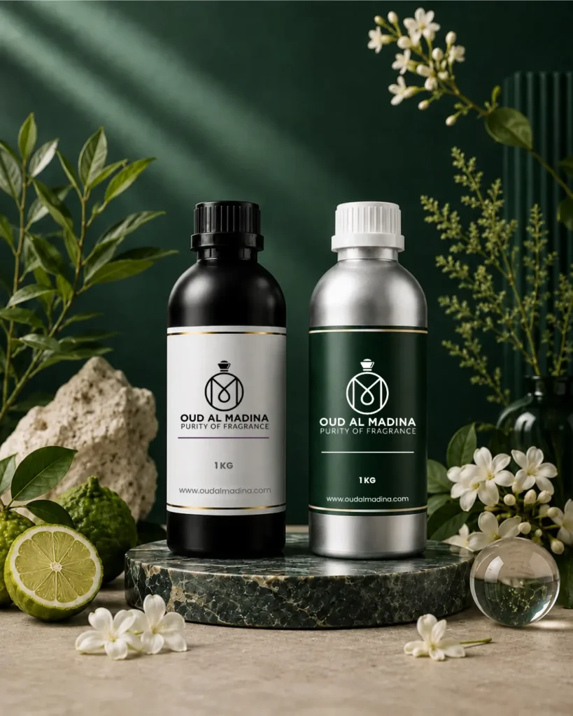 Unisex fragrance oils category image with oud al madina fragrance bottles